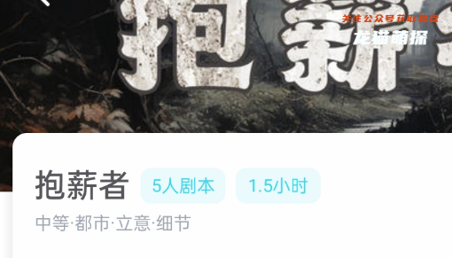 抱薪者剧本杀